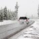 Driving in winter with adverse weather conditions